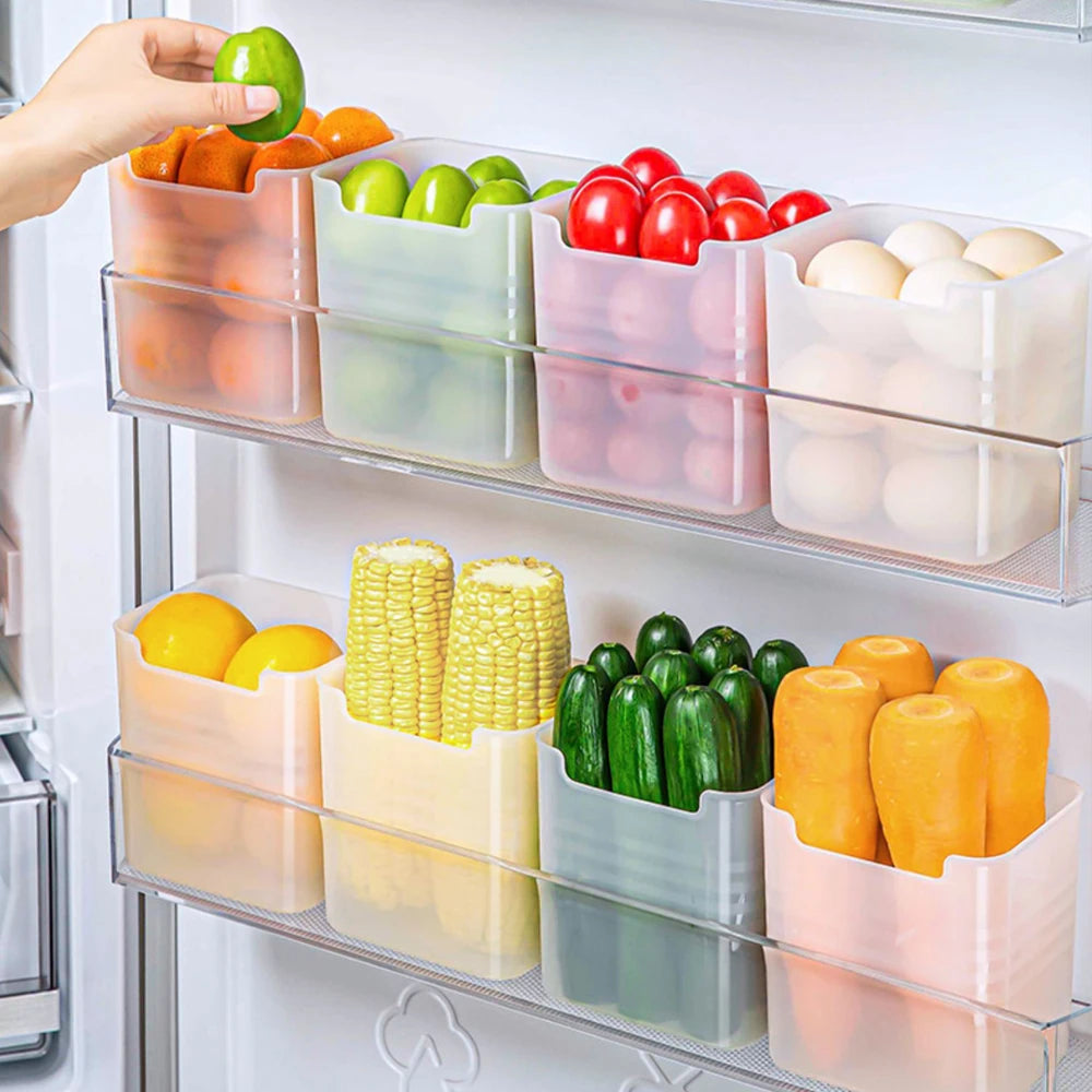 Fridge Storage and Organiser Box (Set of 6)