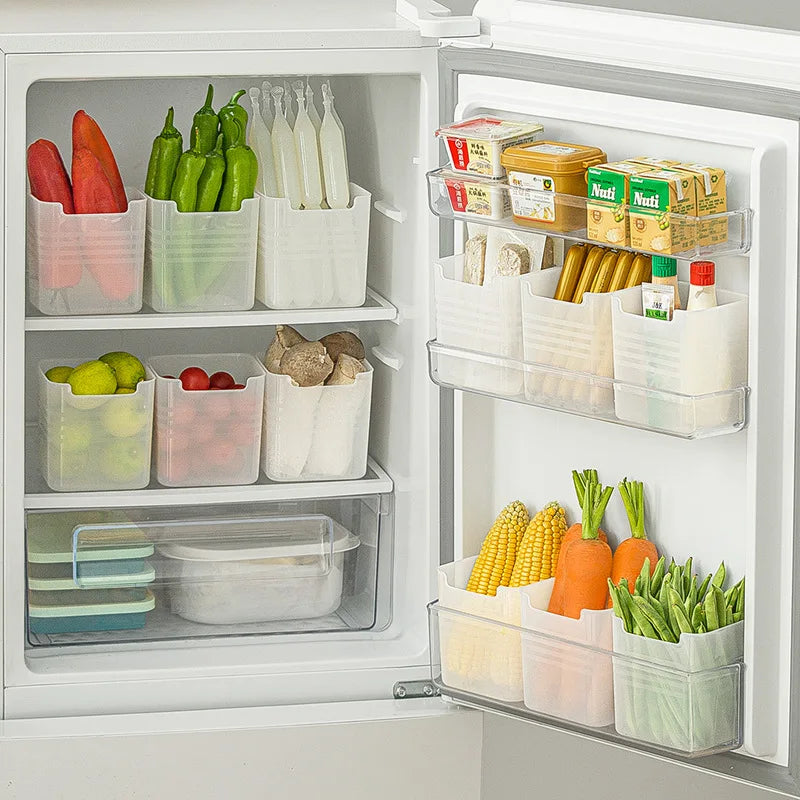 Fridge Storage and Organiser Box (Set of 6)